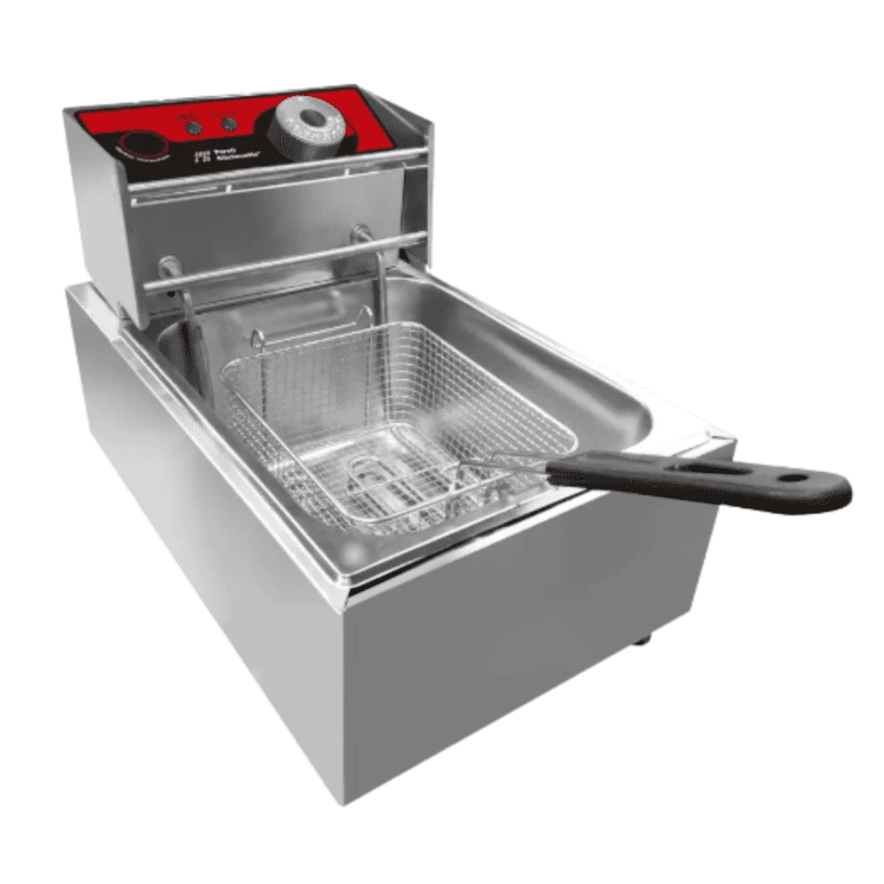 Freidora Eléctrica de 1 Depósito FEP-81 6 Litros PARETI KITCHENETTE