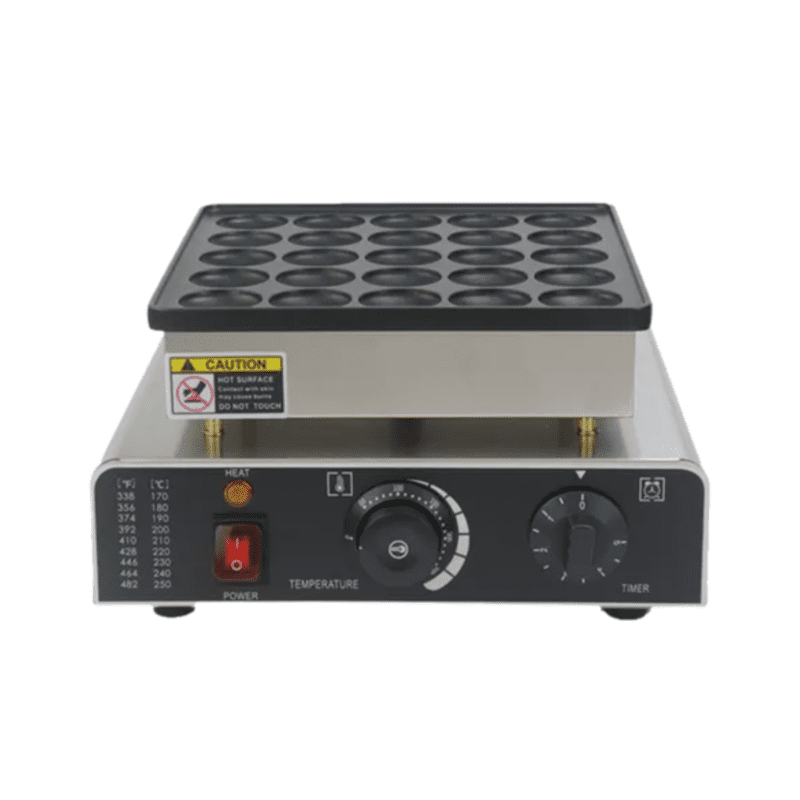 Máquina para Mini Panqueques NPC-Q25 moldes ECOBECK