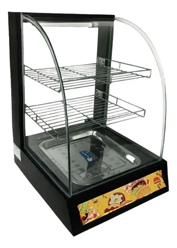 Vitrina Mantenedora De Calor 1 Bandejas NEGRO - FRIGONOR