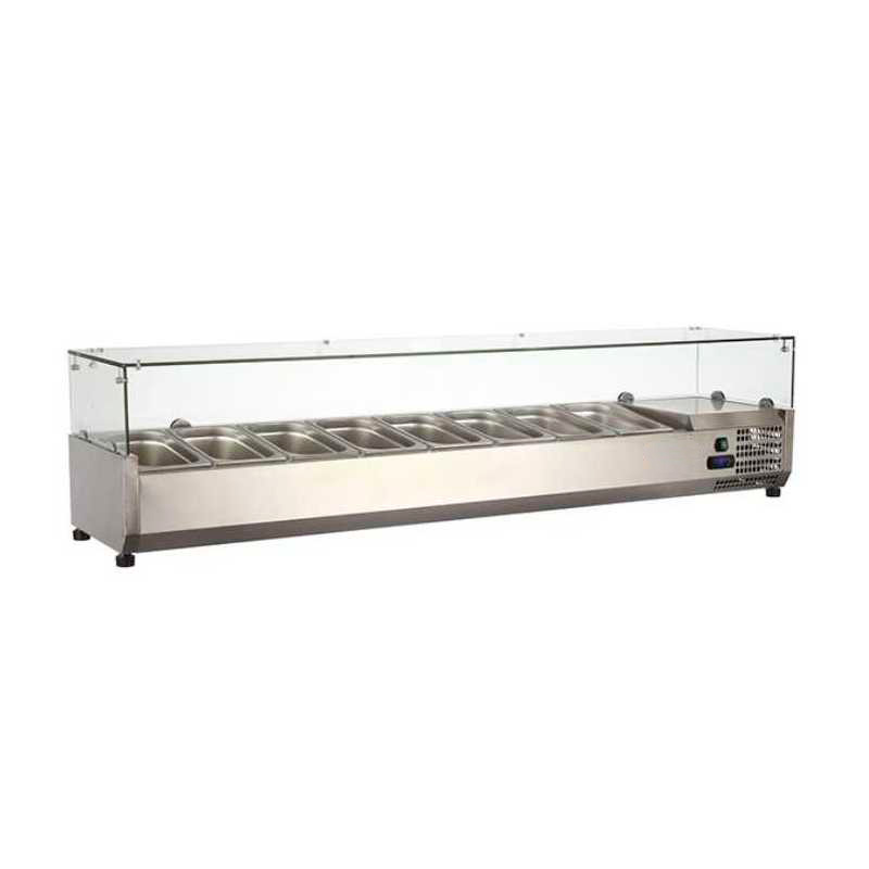 Salsera Refrigerada 8 Dep Sobremesa 180 cm - KFB
